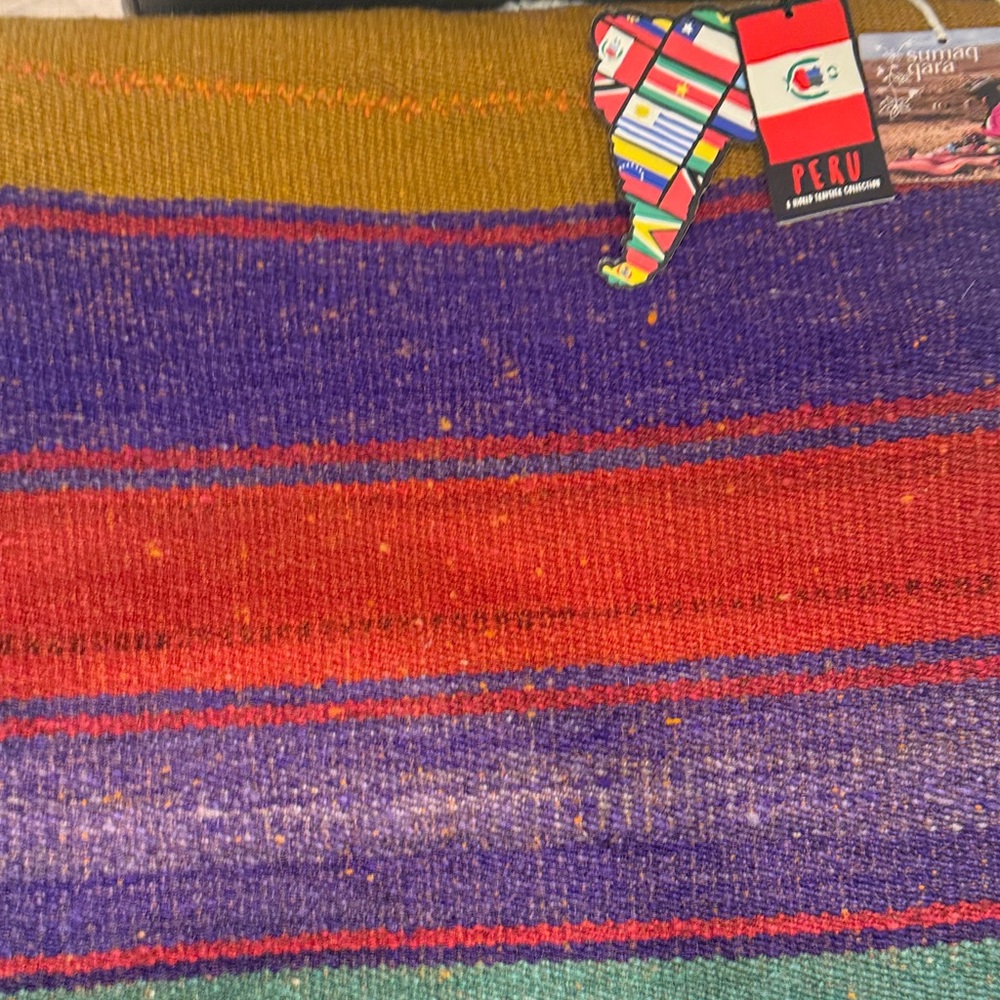 Multicolor Peruvian Blanket